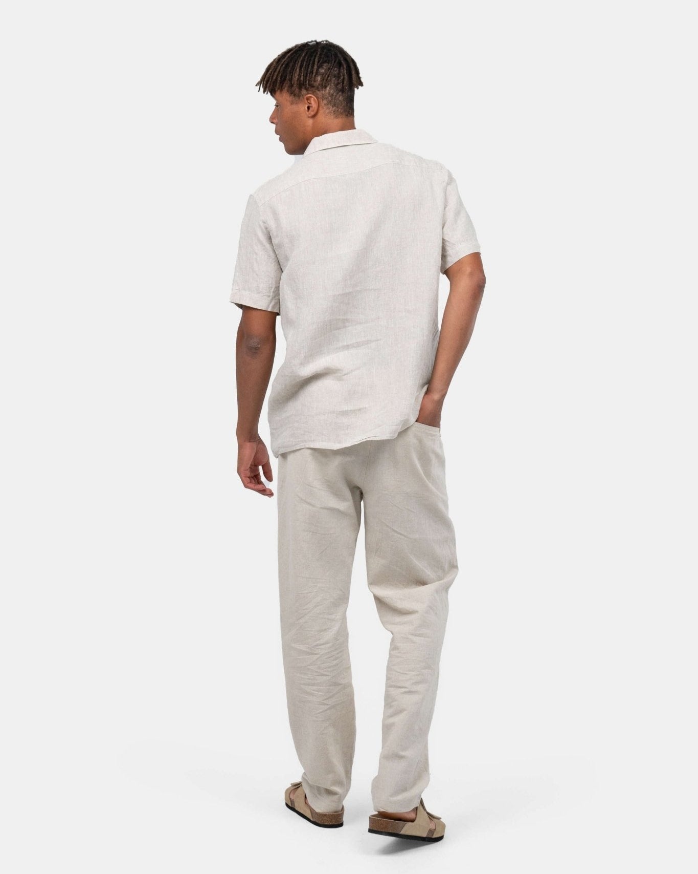 Hørbukser Beige | Skagen - clothing.dk